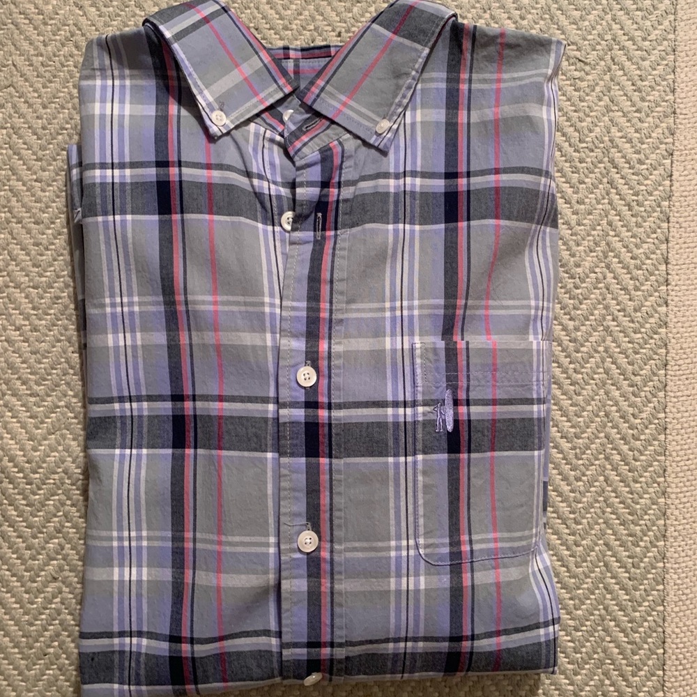 Johnnie-O, Button Down Shirt, Size Large